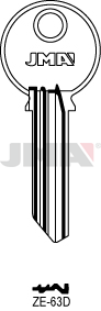 Schlüsselrohling Spezialprofile - ZE-63D