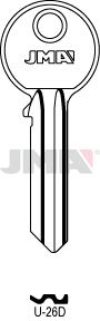 Schlüsselrohling - U-26D