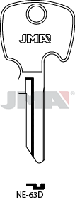 Schlüsselrohling - NE-63D