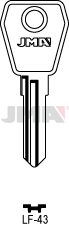 Schlüsselrohling - LF-43