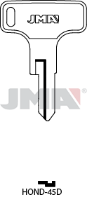 Schlüsselrohling-Spezialprofile - HOND-45D