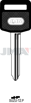 Schlüsselrohling-Plastikkopf - SUZU-12.P