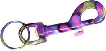 Karabinerhaken farbig 95