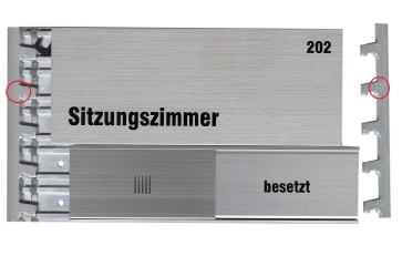 Orientierungssystem infoNORM Komplettschild