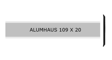 ALUMHAUS 109X20