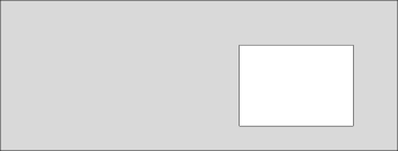 Hauswartschild mit einer Ausfräsung