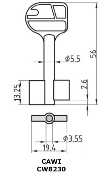 Doppelbartrohling - CAWI CW8230