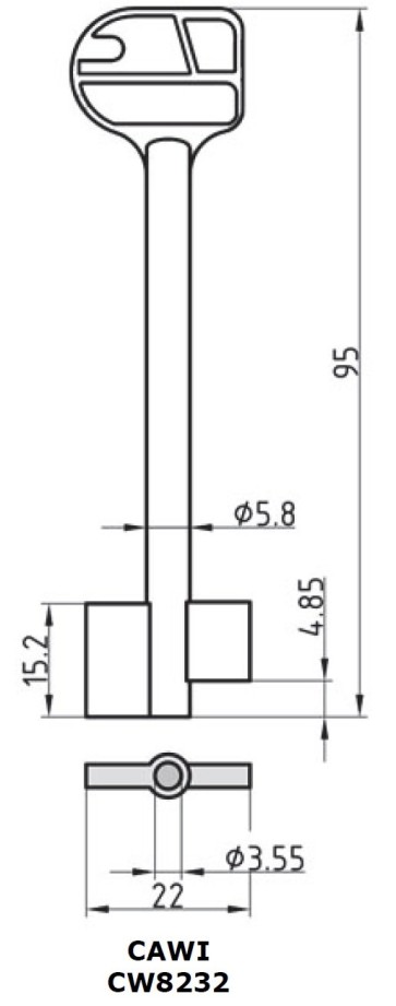 Doppelbartrohling - CAWI CW8232