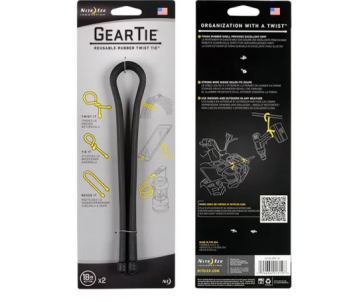 Gear Tie - Gummiflex-Binder / Torsion élastique - 18 Inch/45.7cm lang