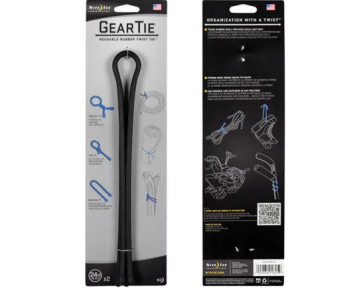 Gear Tie - Gummiflex-Binder / Torsion élastique - 24 Inch/60.9cm lang