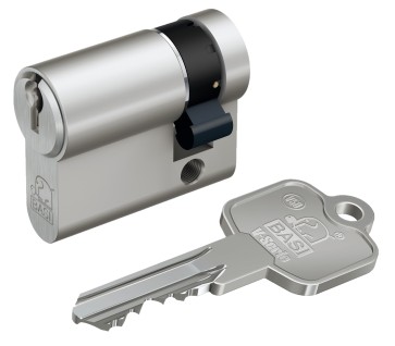 V50 Halbzylinder 10/30 verschiedenschliessend