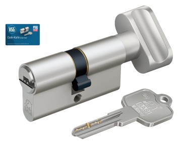 V55 Knaufzylinder 30/30 gleichschliessend