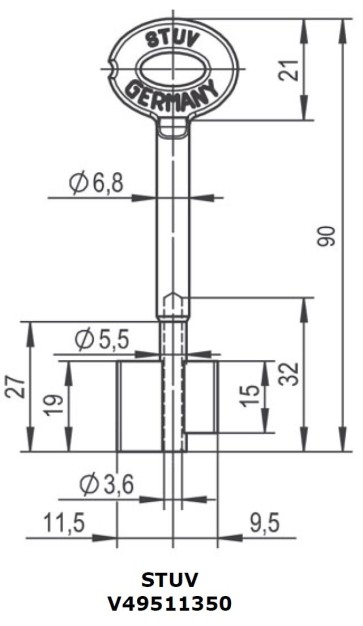 Doppelbartrohling - STUV V49511350