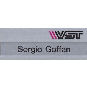 Ansteckschild aus Aluminium 1500