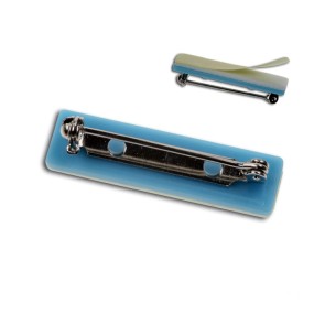 Anstecknadel mit Kunststoffrücken