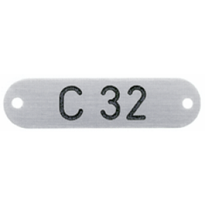 Türschild Aluminium Nr. 61658