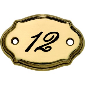 Türschild Messing Nr. 61740