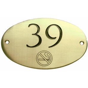 Türschild Messing Nr. 66800