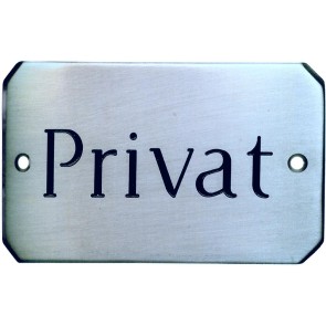 Türschild Messing Nr. 66830