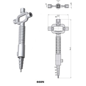 Dornschlüssel - 668N