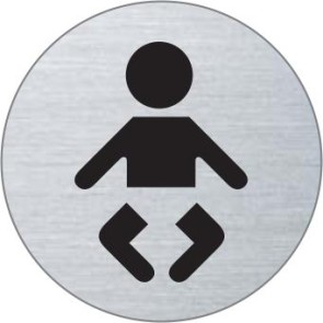 Baby Edelstahlschild 7030