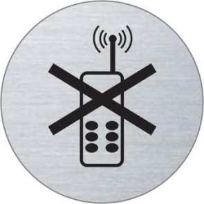 Handyverbot Edelstahlschild 7062