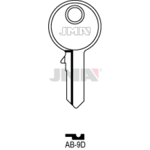 Schlüsselrohling - AB-9D