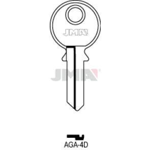 Schlüsselrohling - AGA-4D