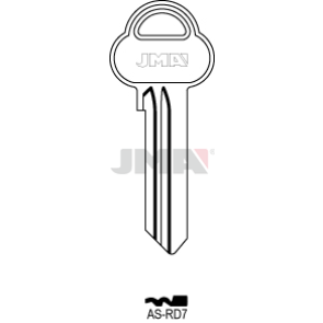 Schlüsselrohling - AS-RD7