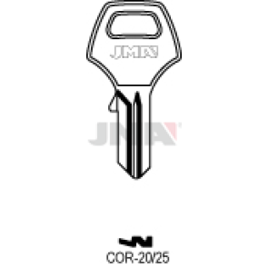 Schlüsselrohling - COR-20/25
