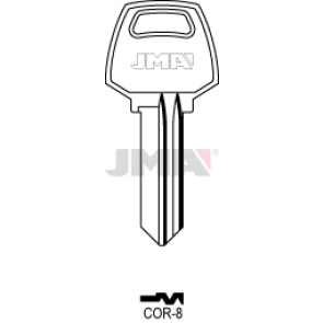 Schlüsselrohling - COR-8