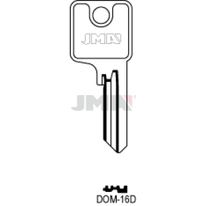 Schlüsselrohling-Spezialprofile - DOM-16D