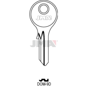 Schlüsselrohling - DOM-9D