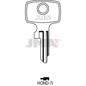 Schlüsselrohling - HOND-7I