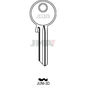 Schlüsselrohling - JUNI-3D