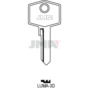 Schlüsselrohling - LUMA-3D