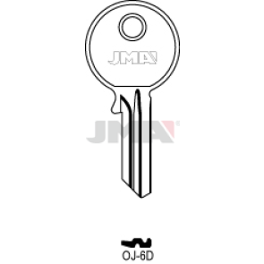 Schlüsselrohling - OJ-6D