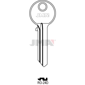 Schlüsselrohling - RO-24D