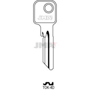 Schlüsselrohling - TOK-4D