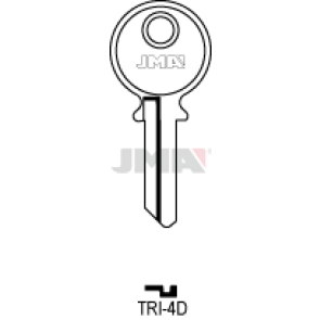 Schlüsselrohling - TRI-4D