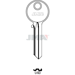 Schlüsselrohling - U-6D