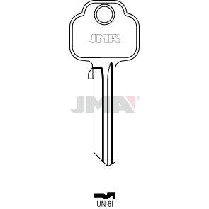 Schlüsselrohling - UN-8I