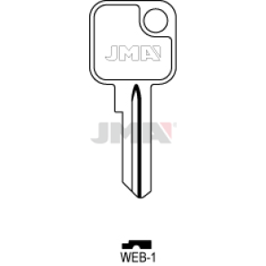 Schlüsselrohling - WEB-1