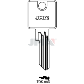 Schlüsselrohling-Spezialprofile - TOK-88D