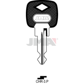 Schlüsselrohling-Plastikkopf - CHR-3.P