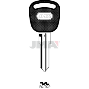 Schlüsselrohling-Plastikkopf - FO-TX.P