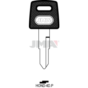 Schlüsselrohling-Plastikkopf - HOND-4D.P