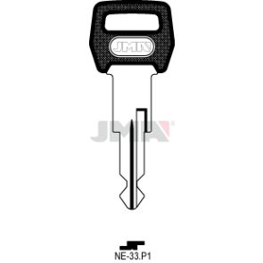 Schlüsselrohling-Plastikkopf - NE-33.P1