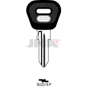 Schlüsselrohling-Plastikkopf - SUZU-9.P