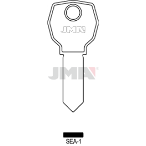 Schlüsselrohling neusilber - SEA-1